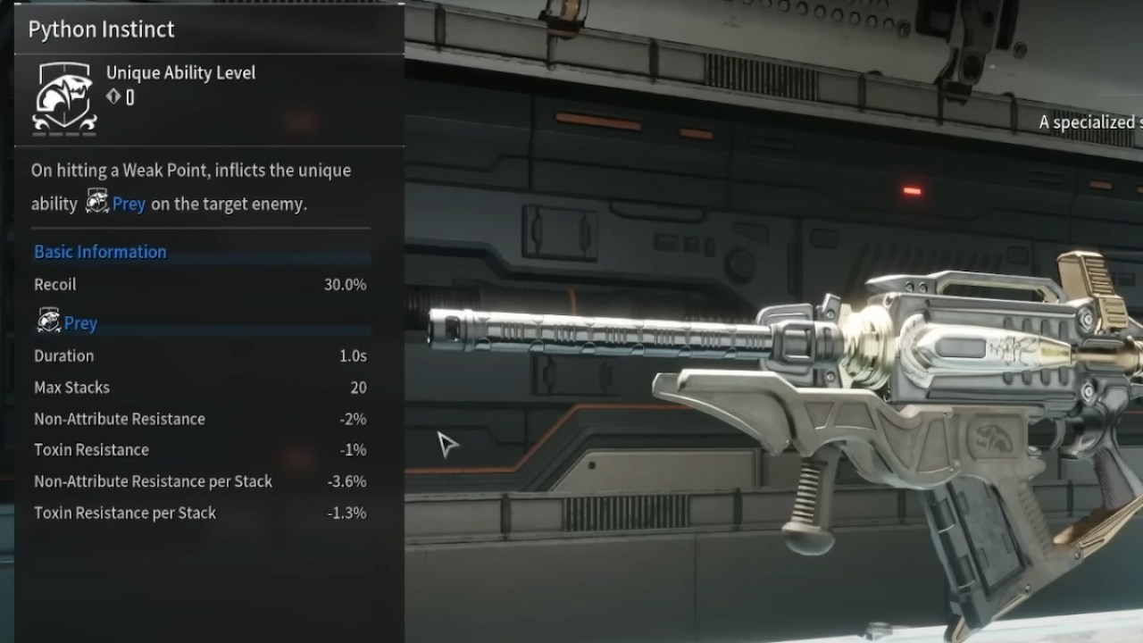 Python For Gley In The First Descendant