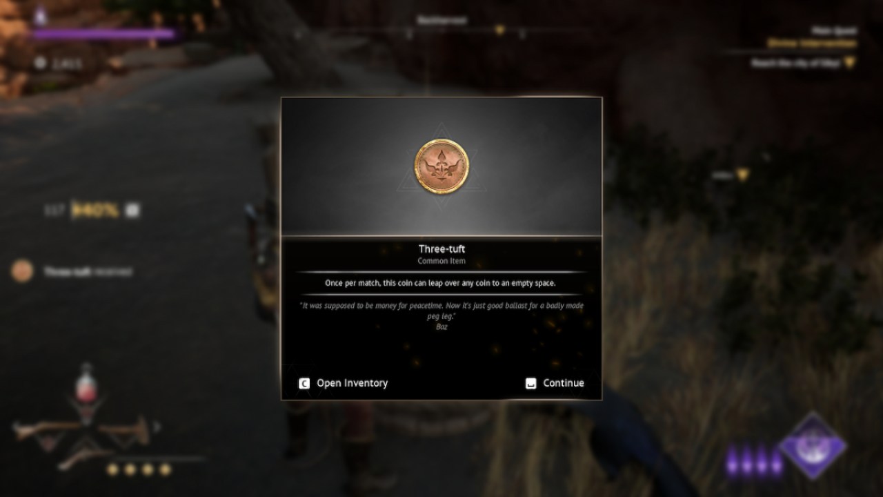 Three Tuft Location Sebo Coin In Flintlock The Siege Of Dawn