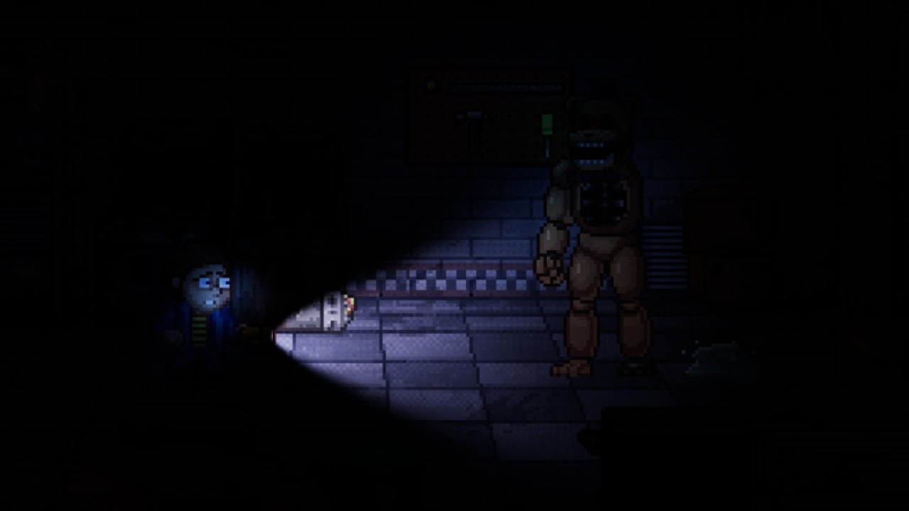 Fnaf Into The Pit Basement