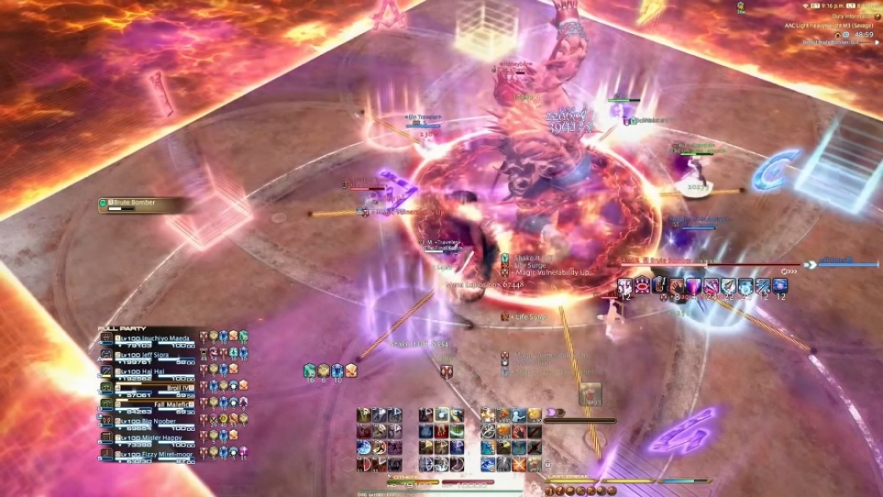 Final Fantasy Xiv M3s Final Fusedown 3