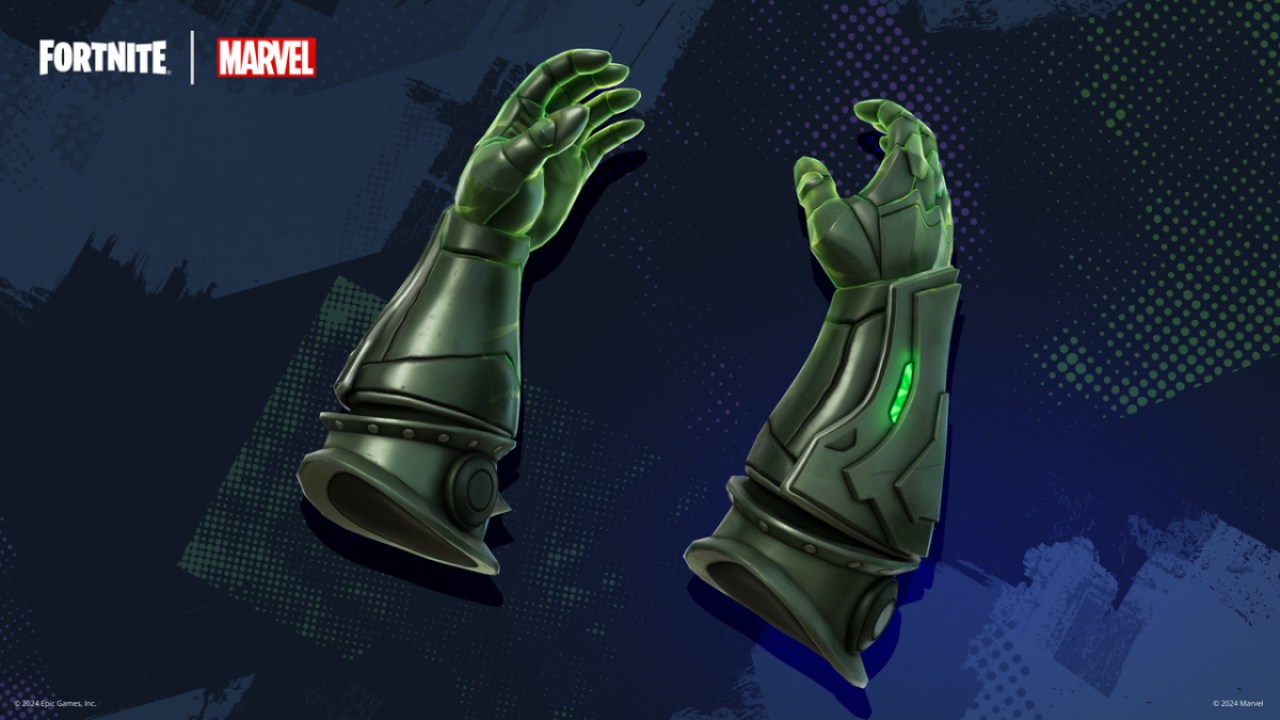 Fortnite Chapter 4 Season 5 Dr Doom's Gauntlets Mythic