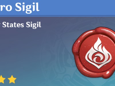 Genshin Impact Pyro Sigil