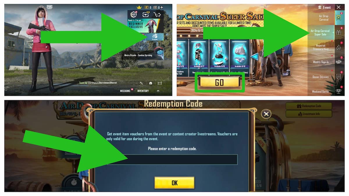 How To Redeem Pubg Mobile Air Drop Carnival Codes