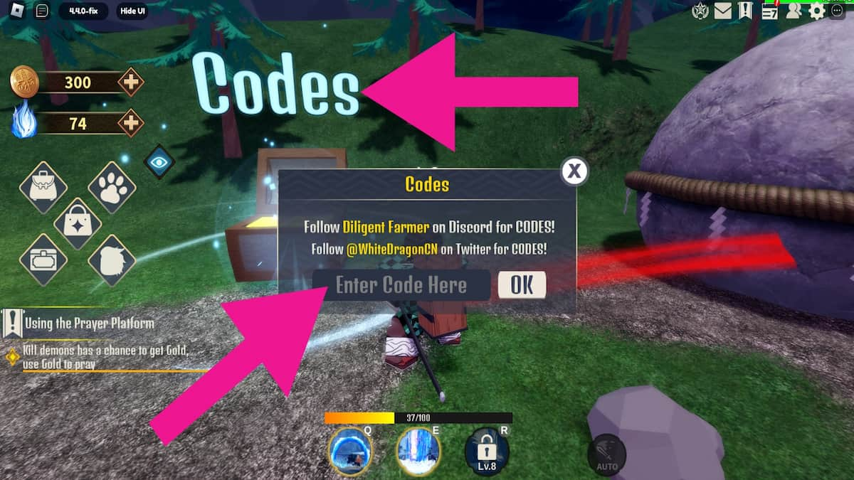 How To Redeem Codes In Demon Soul Simulator