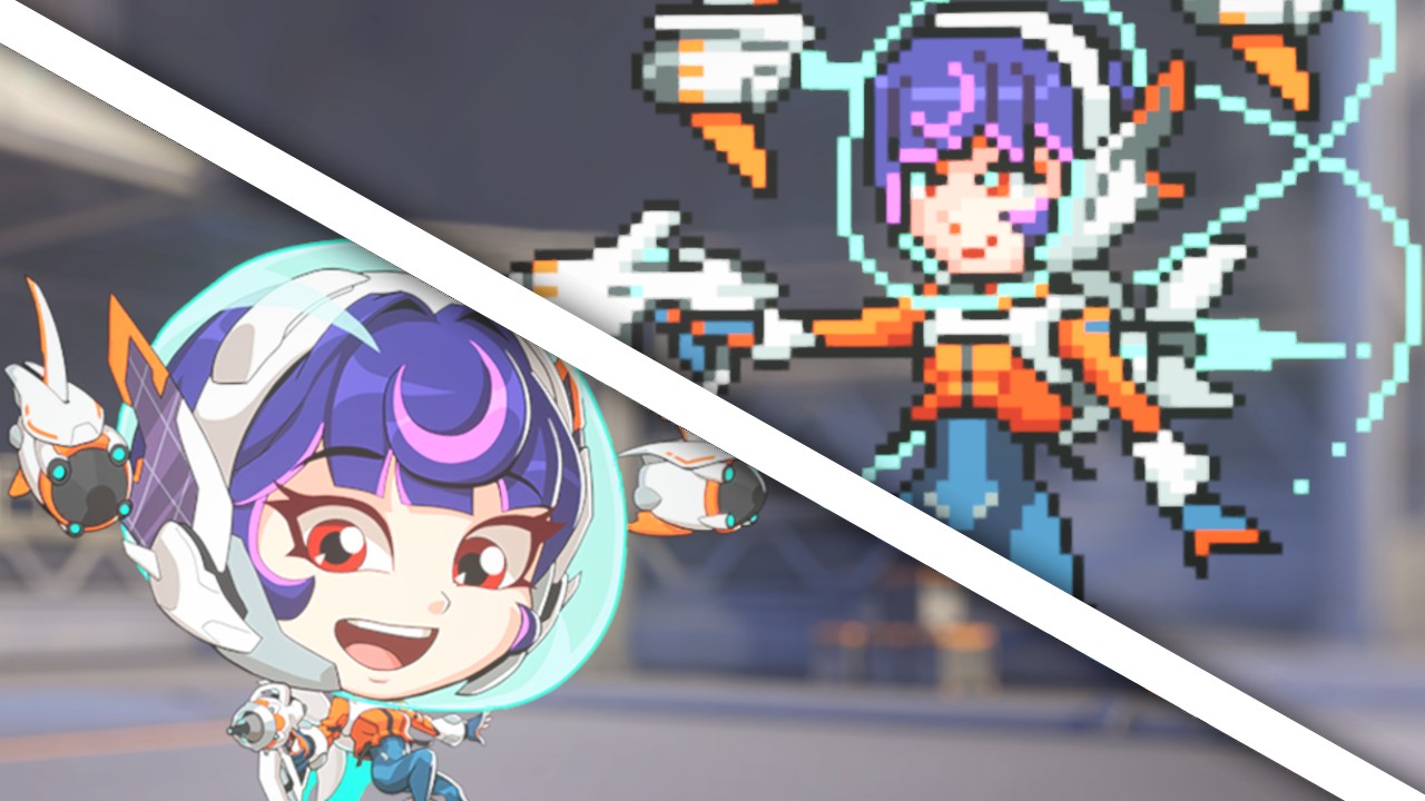 Juno Pixel Cute Spray Overwatch 2