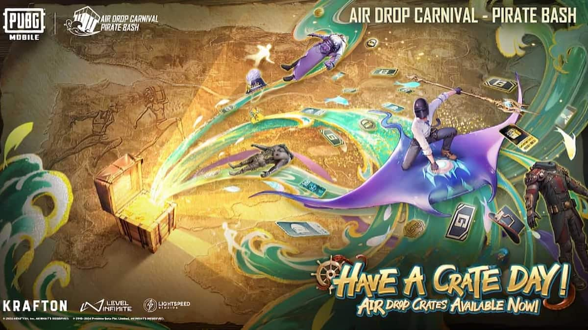 PUBG MOBILE Air Drop Carnival codes (August 2024)