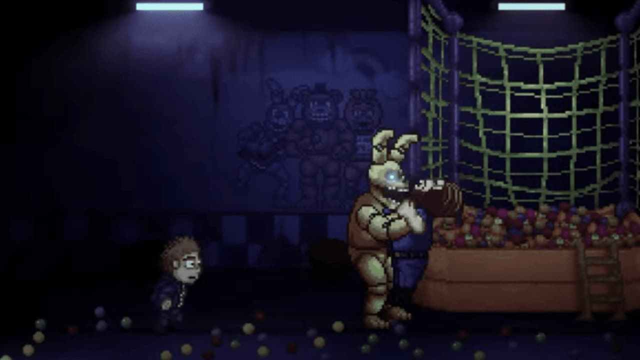 Saving Dad In Fnaf Into The Pit