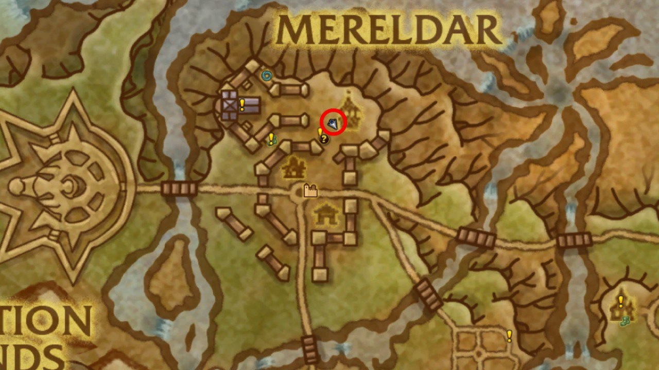 Tarnished Compass Location Wow Tww