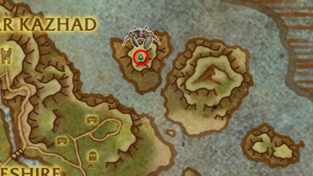 Three Shields Pearlescent Crab Location Wow Tww