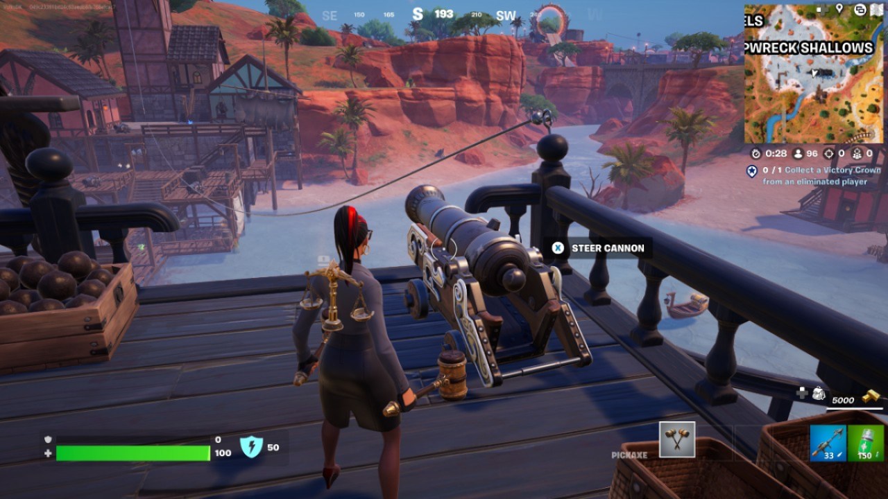 Travel Distance In Cannons Fortnite