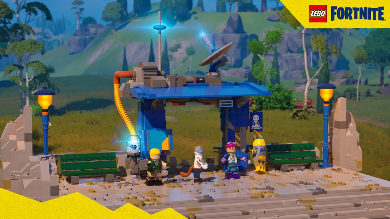 Bus Station Lego Fortnite