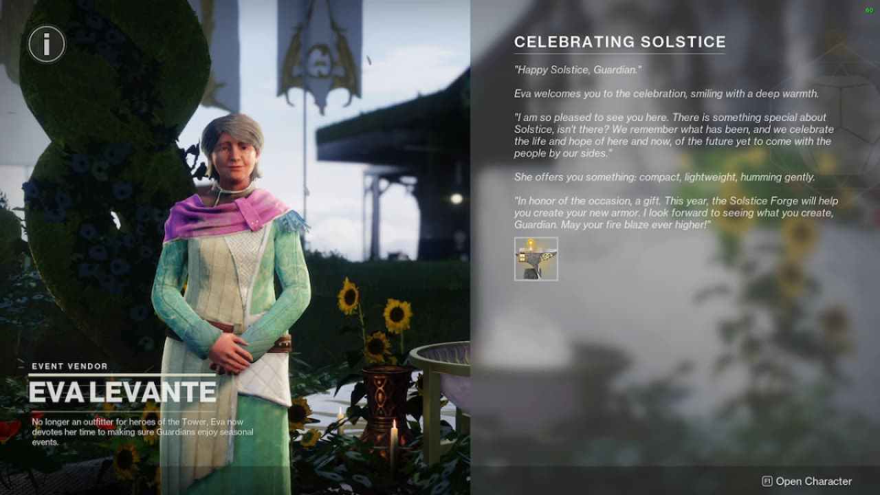 Destiny 2 Celebrating Solstice Walkthrough Eva