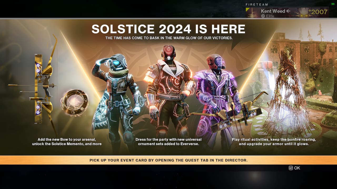 Destiny 2 Celebrating Solstice Walkthrough Featured Image