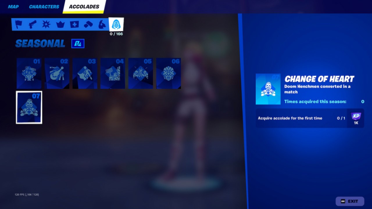 Fortnite Chapter 4 Season 5 Accolade