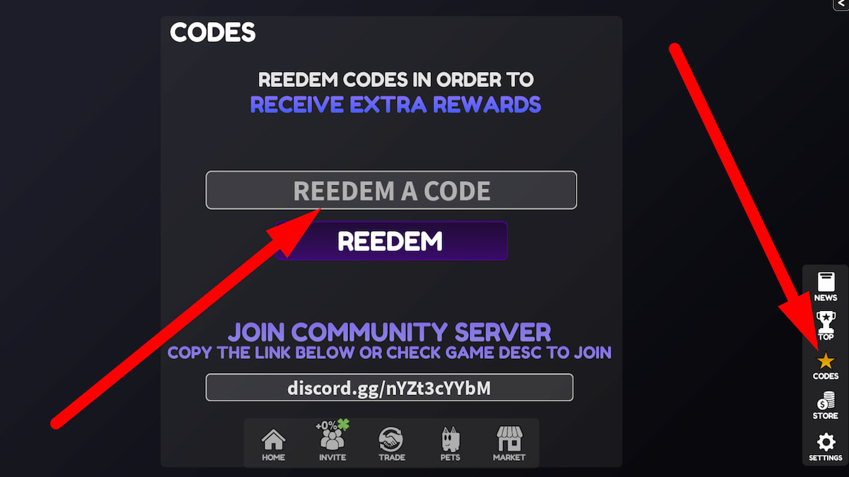 How To Redeem Codes In Pet Market