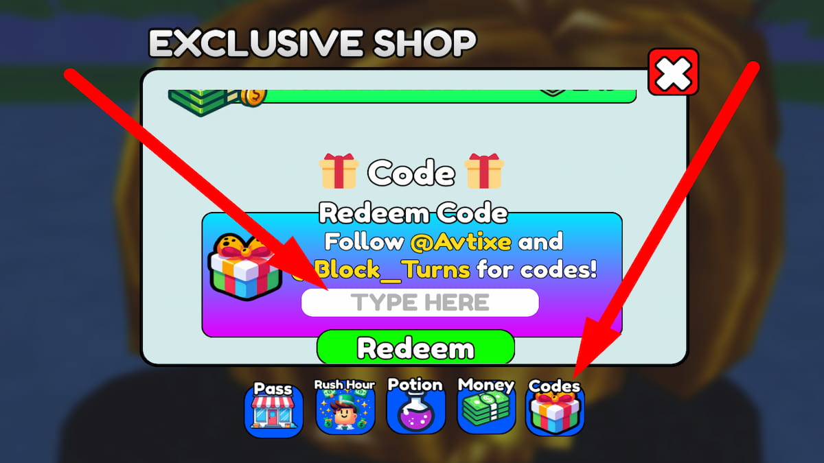 How To Redeem Codes In Restaurant Business Step2