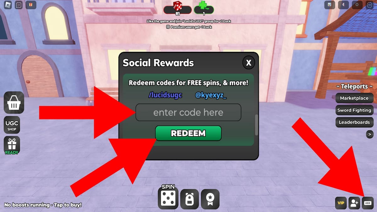 How To Redeem Spin 4 Free Ugc Codes