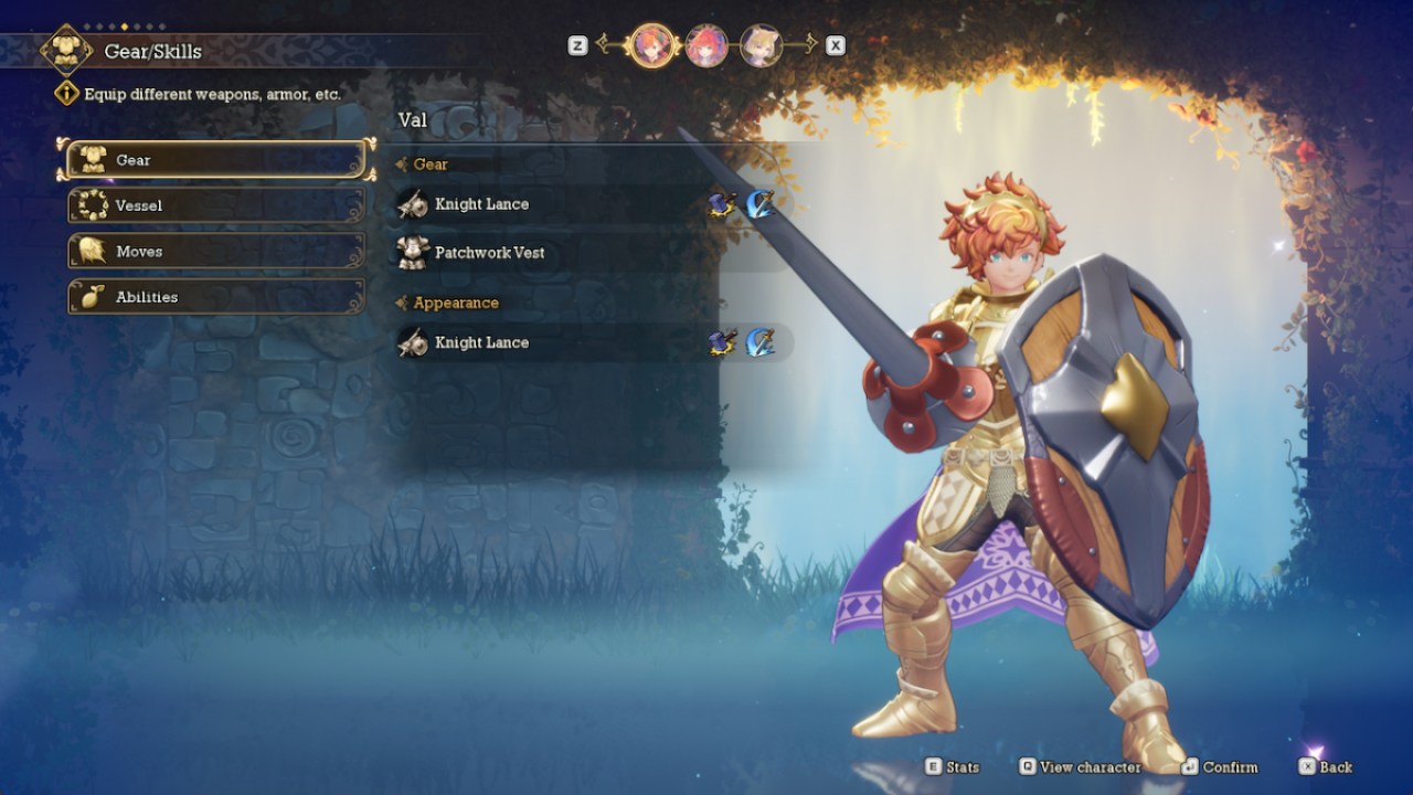 Visions Of Mana Gear And Equipment