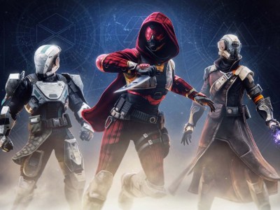 Promotional art for the 10th anniversary sets of Titans, Hunters, and Warlocks in Destiny 2