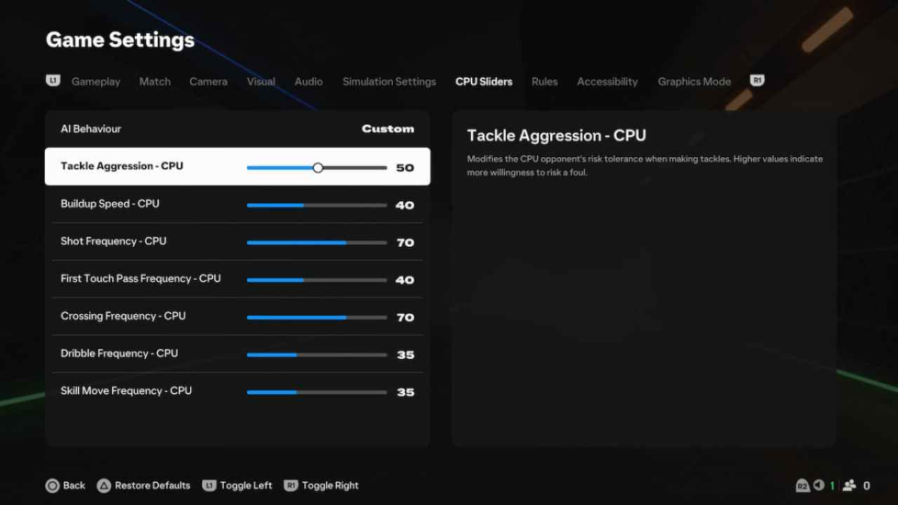 Best Cpu Sliders In Fc 25