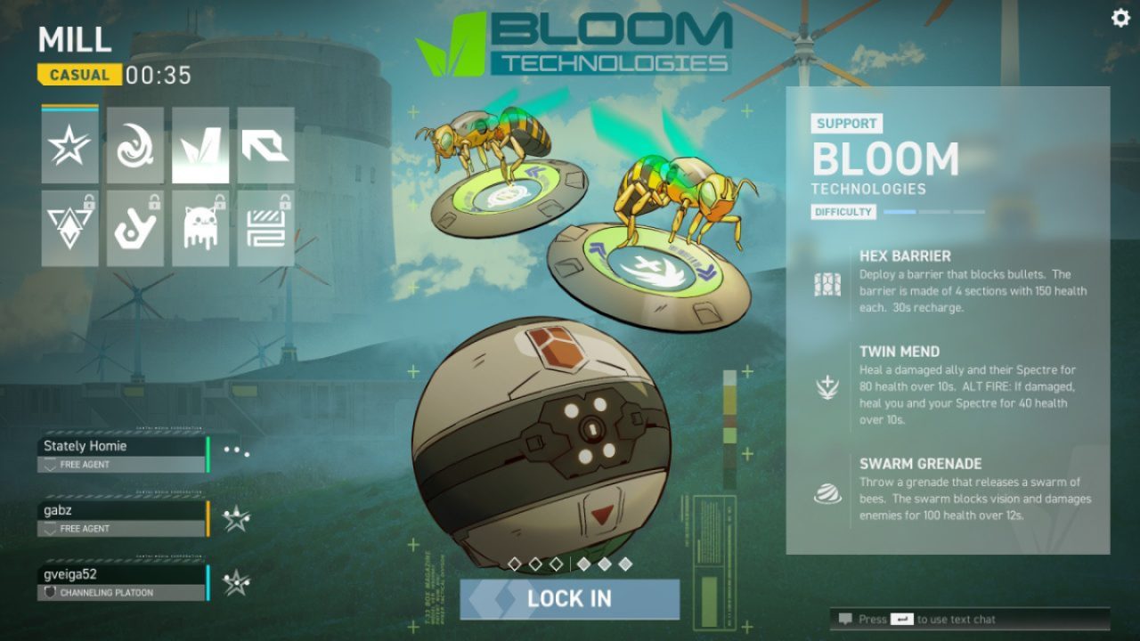 Bloom Technologies Best Sponsors Spectre Divide