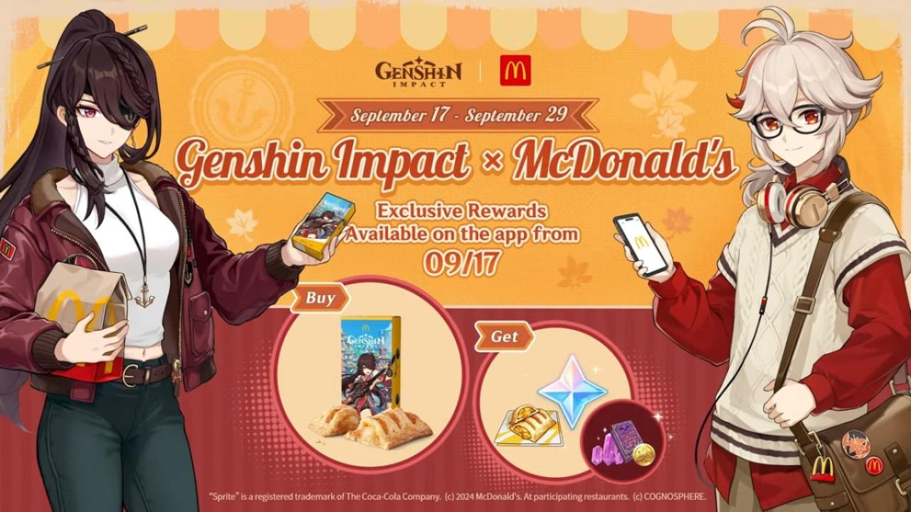 Genshin Impact x McDonald's collab: Start and end dates, all rewards ...