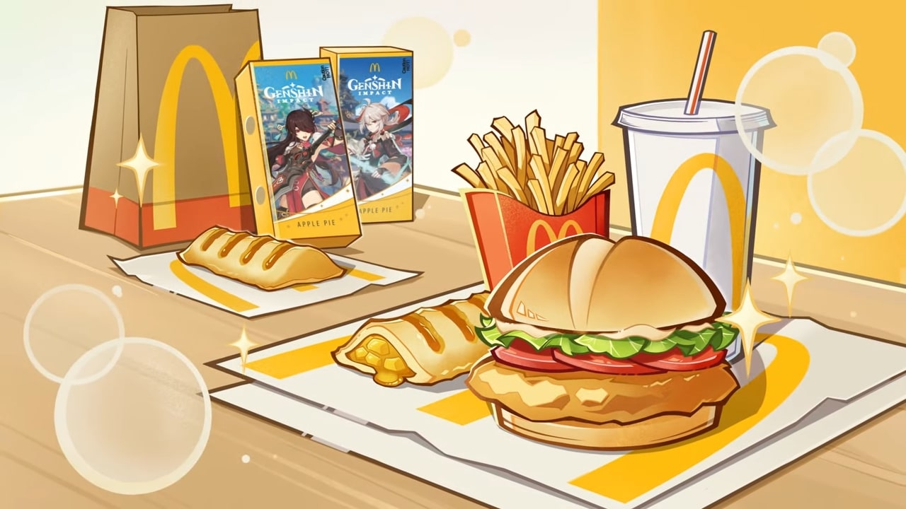 Genshin Impact X Mcdonald's Collab Meal