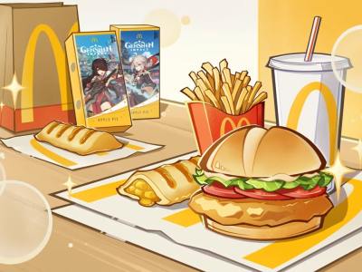 Genshin Impact X Mcdonald's Collab Meal