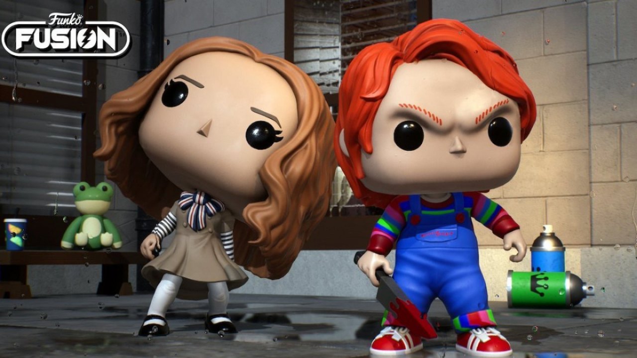 M3gan y Chucky en Funko Fusion Cameo Quest