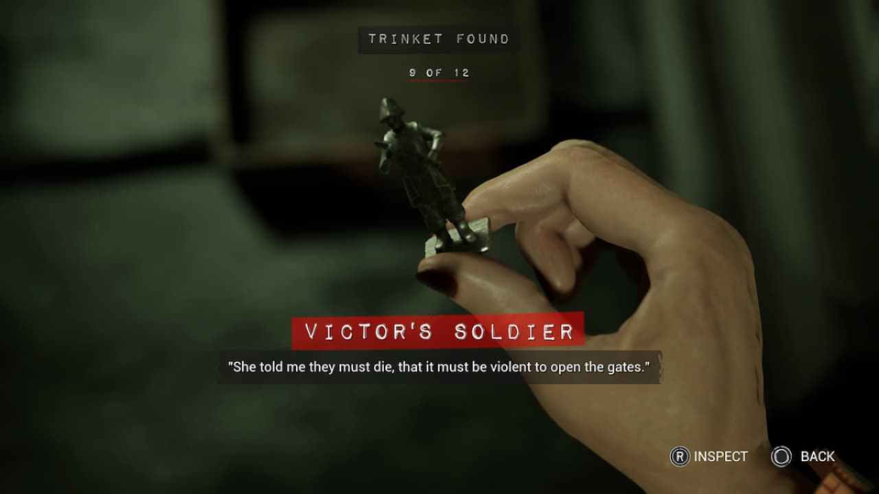 Victor's Soldier Trinket Casting Of Frank Stone