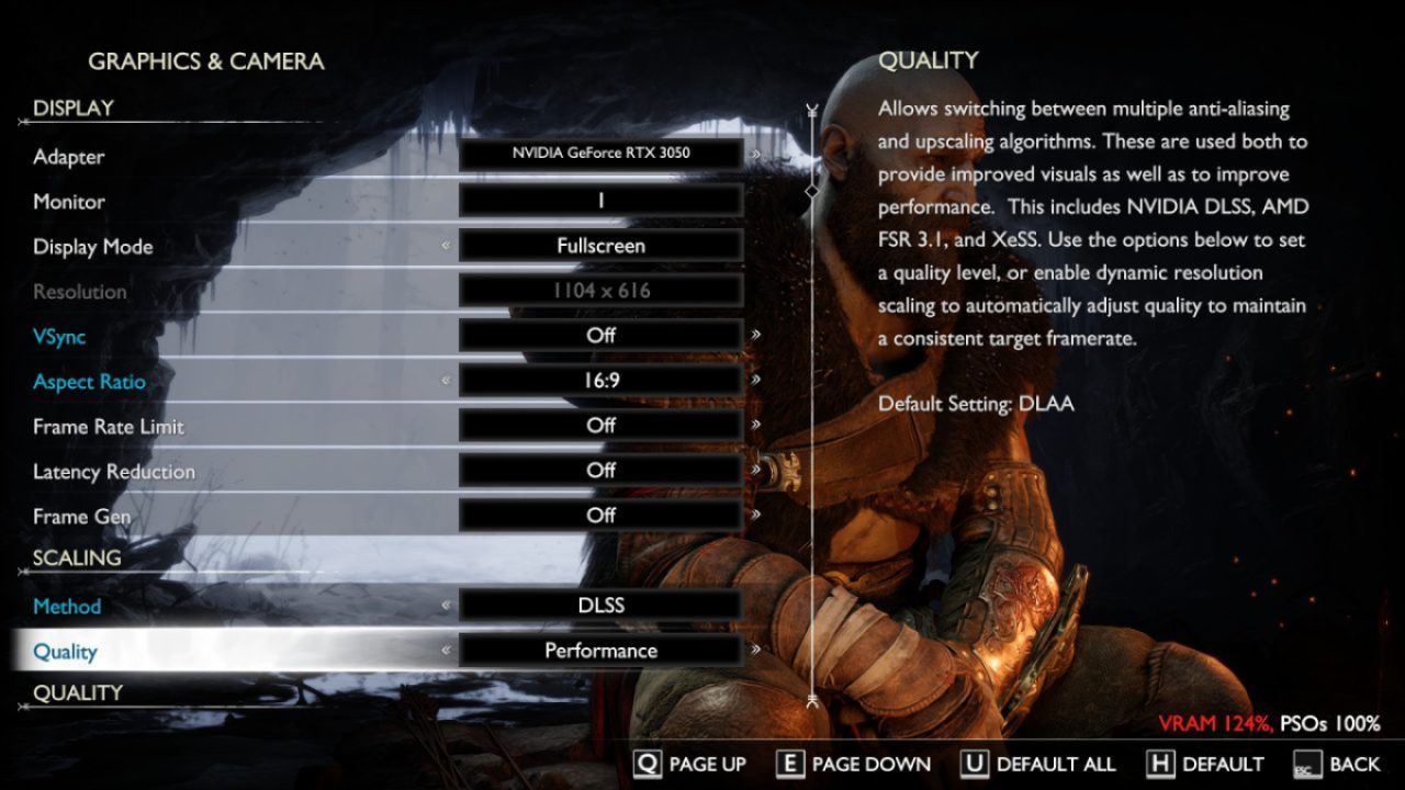 God Of War Settings Fps