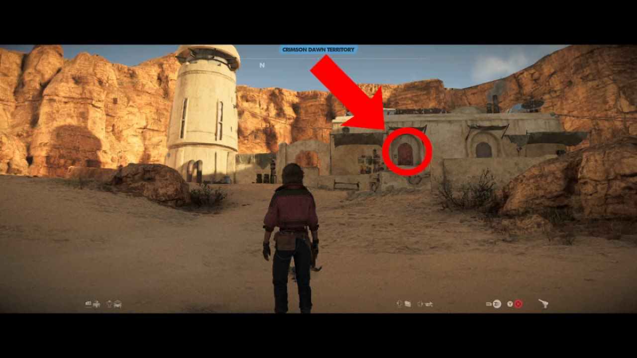 Star Wars Outlaws Abandoned Hideout Location And Rewards Red Door